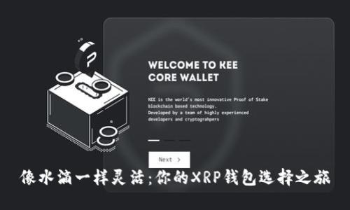 像水滴一样灵活：你的XRP钱包选择之旅