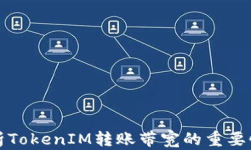
深入解析TokenIM转账带宽的重要性及策略