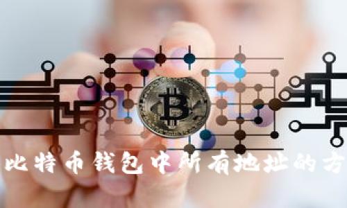 如何查看比特币钱包中所有地址的方法和技巧
