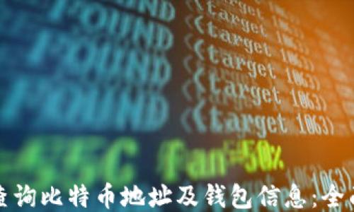 如何查询比特币地址及钱包信息:全面指南