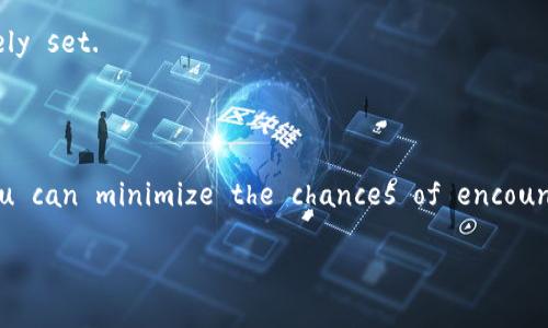 It looks like you're encountering an 